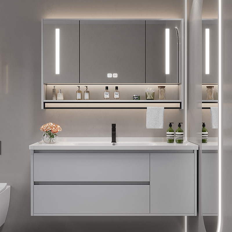 Home Bathroom Vanity - Vanità da bagno con divisorio vintage