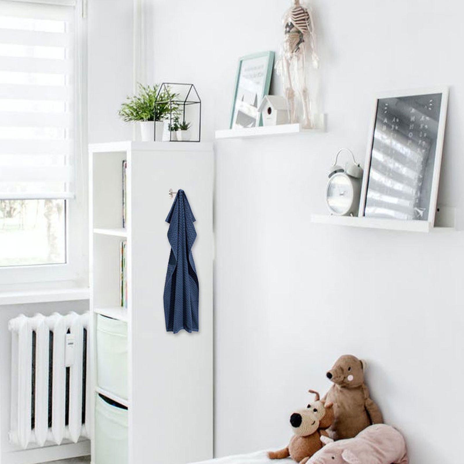 Home Bathroom Design - Set di 6 Ganci in Metallo,
