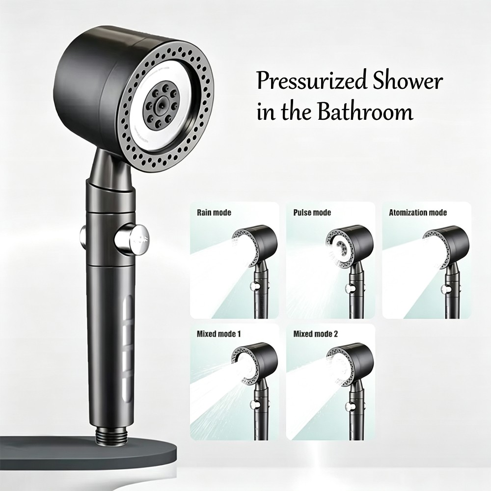 Home Bathroom Key - Soffione Doccia Portatile ad Alta Pressione
