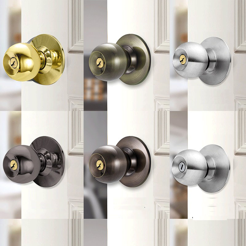 Home Bathroom Key - Manopole per porte rotonde in lega