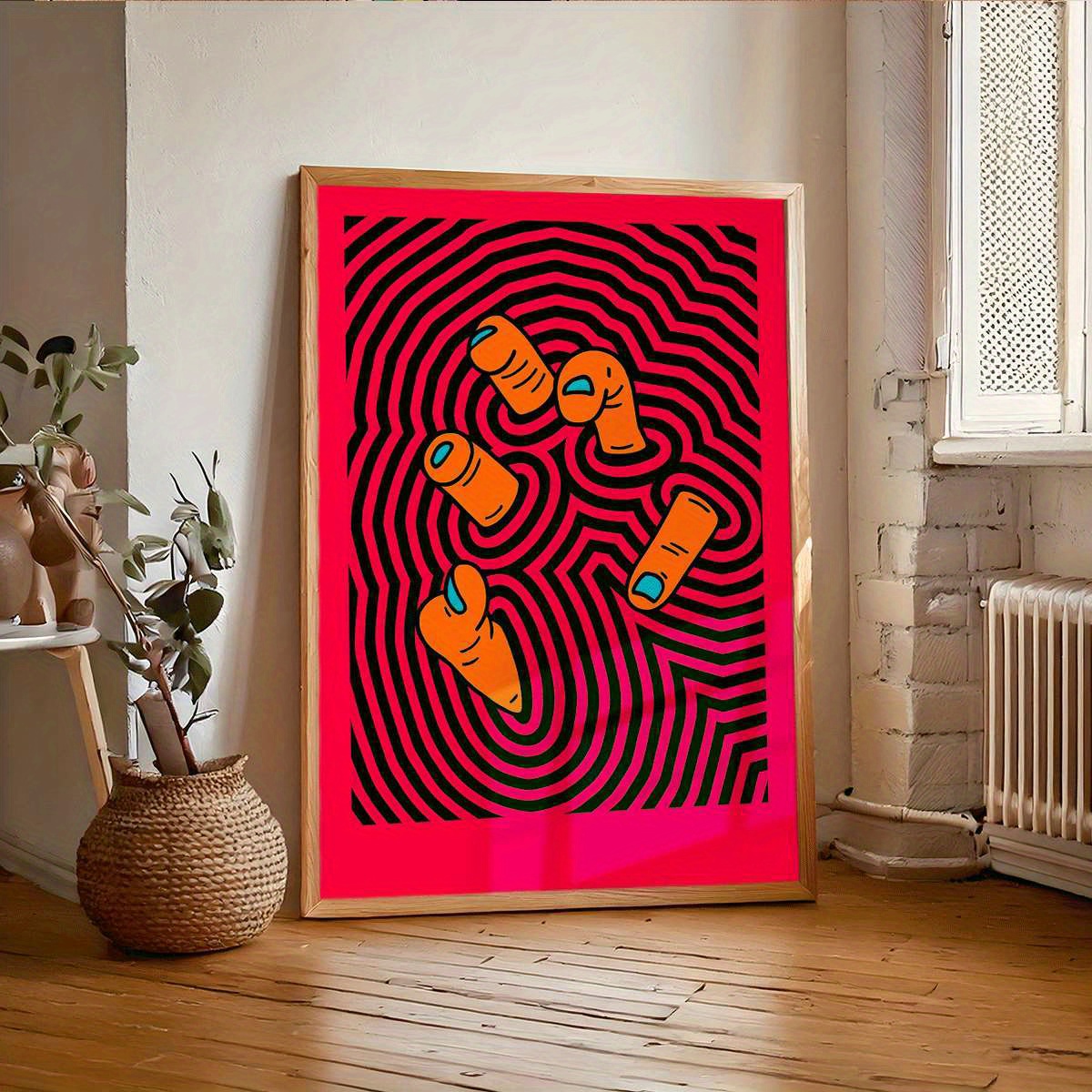 Home Bathroom Design - Poster moderni con arte astratta delle