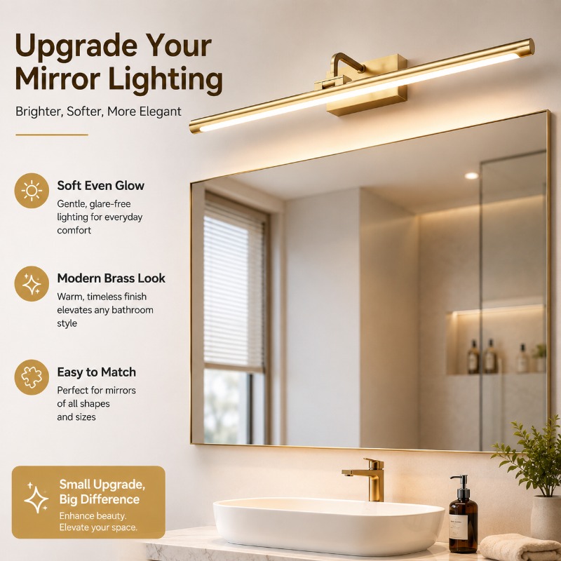 Home Bathroom Vanity - Lampada da parete vintage a LED