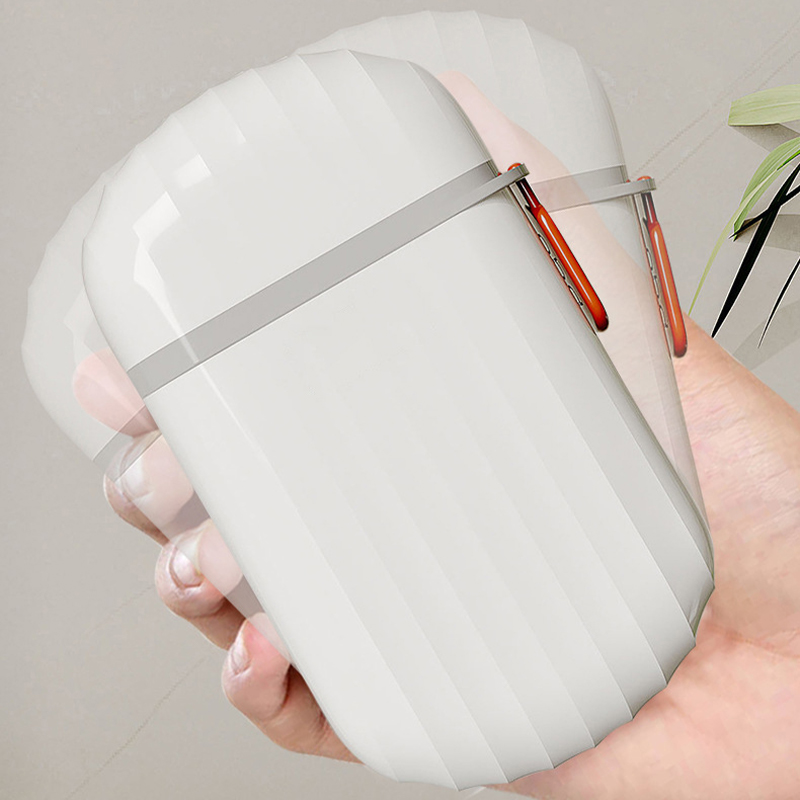 Jet Home Bathroom Accessories - Portasapone da viaggio con scarico acqua