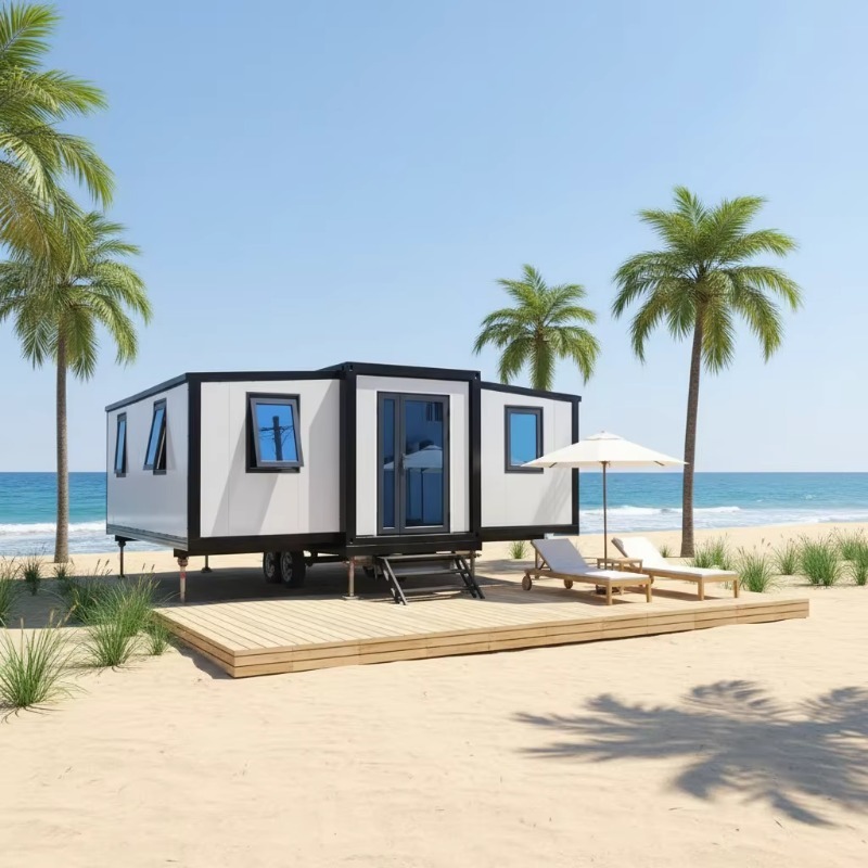 Home Bathroom Layout - Casa Container Espandibile YG con Layout