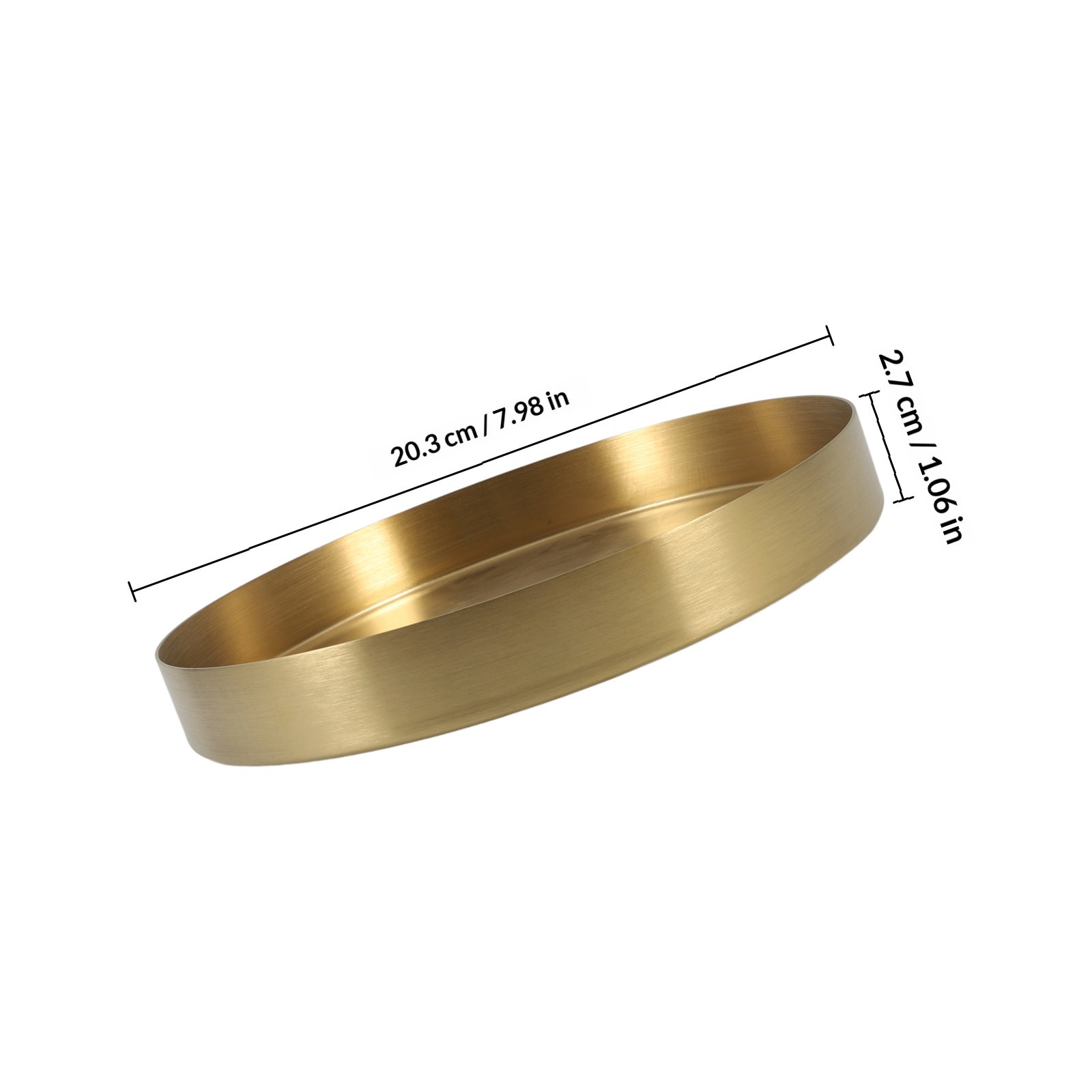 Vassoio Rotondo in Acciaio Ino - Home Bathroom Vanity recensione e prezzo