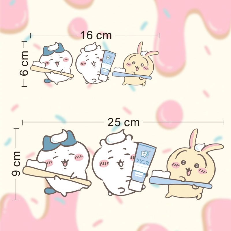 Adesivi per Specchio Chiikawa, - Home Bathroom Vanity recensione e prezzo