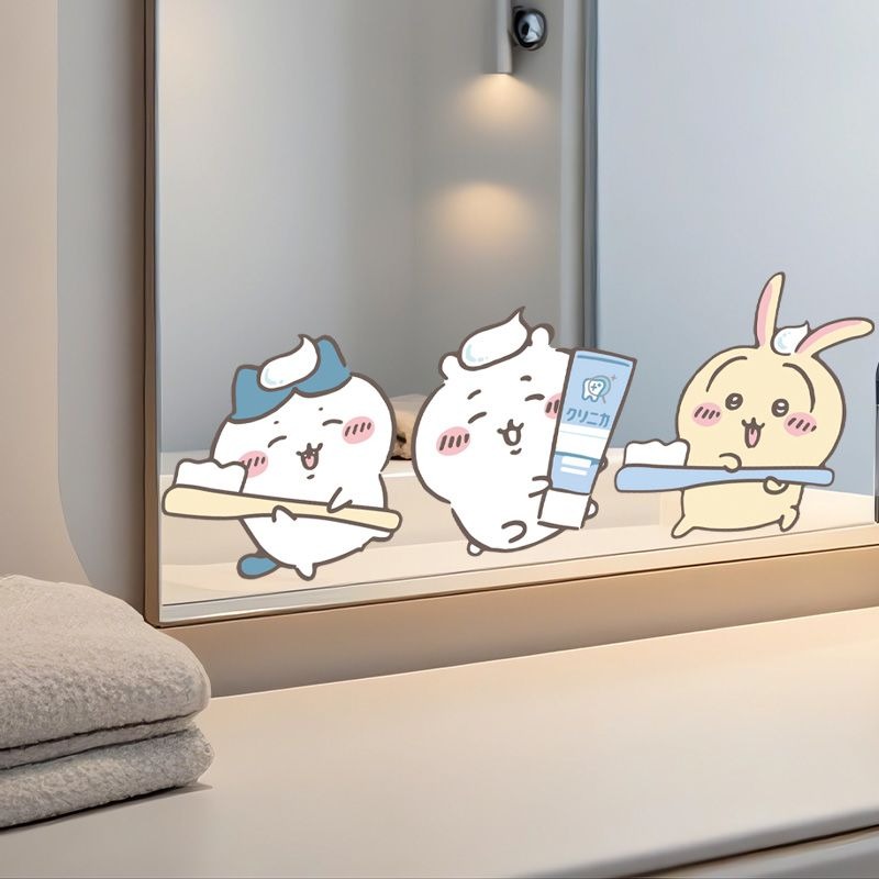 Adesivi per Specchio Chiikawa, - Home Bathroom Vanity recensione e prezzo