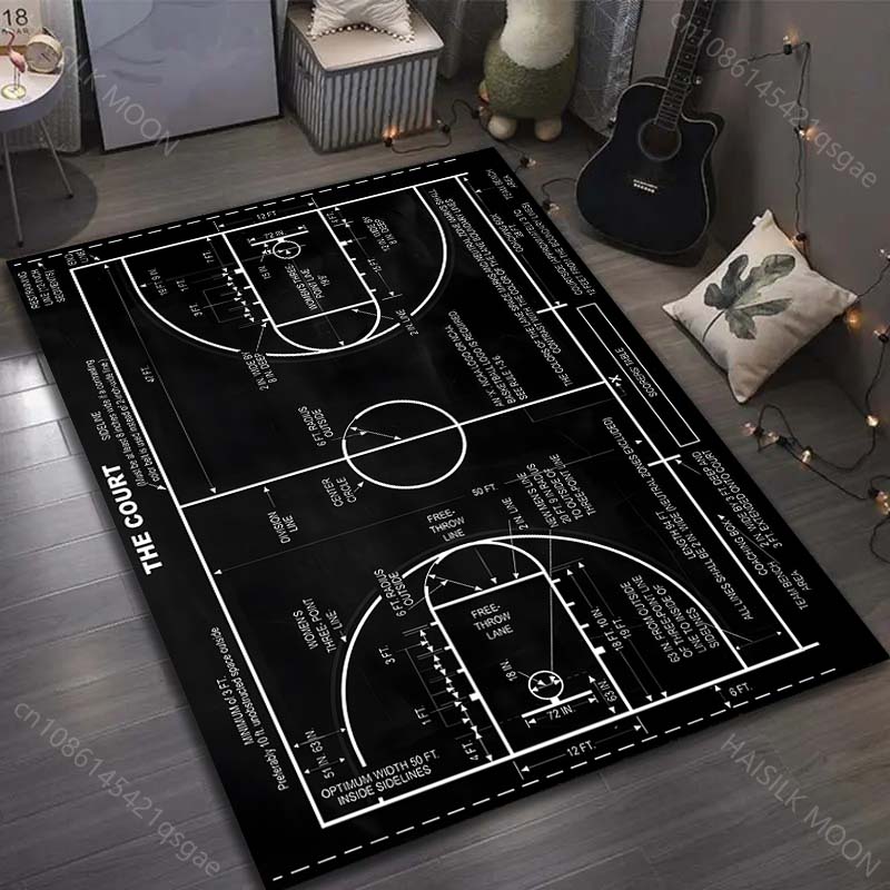 Tappeto per campo da basket di - Home Bathroom Layout recensione e prezzo