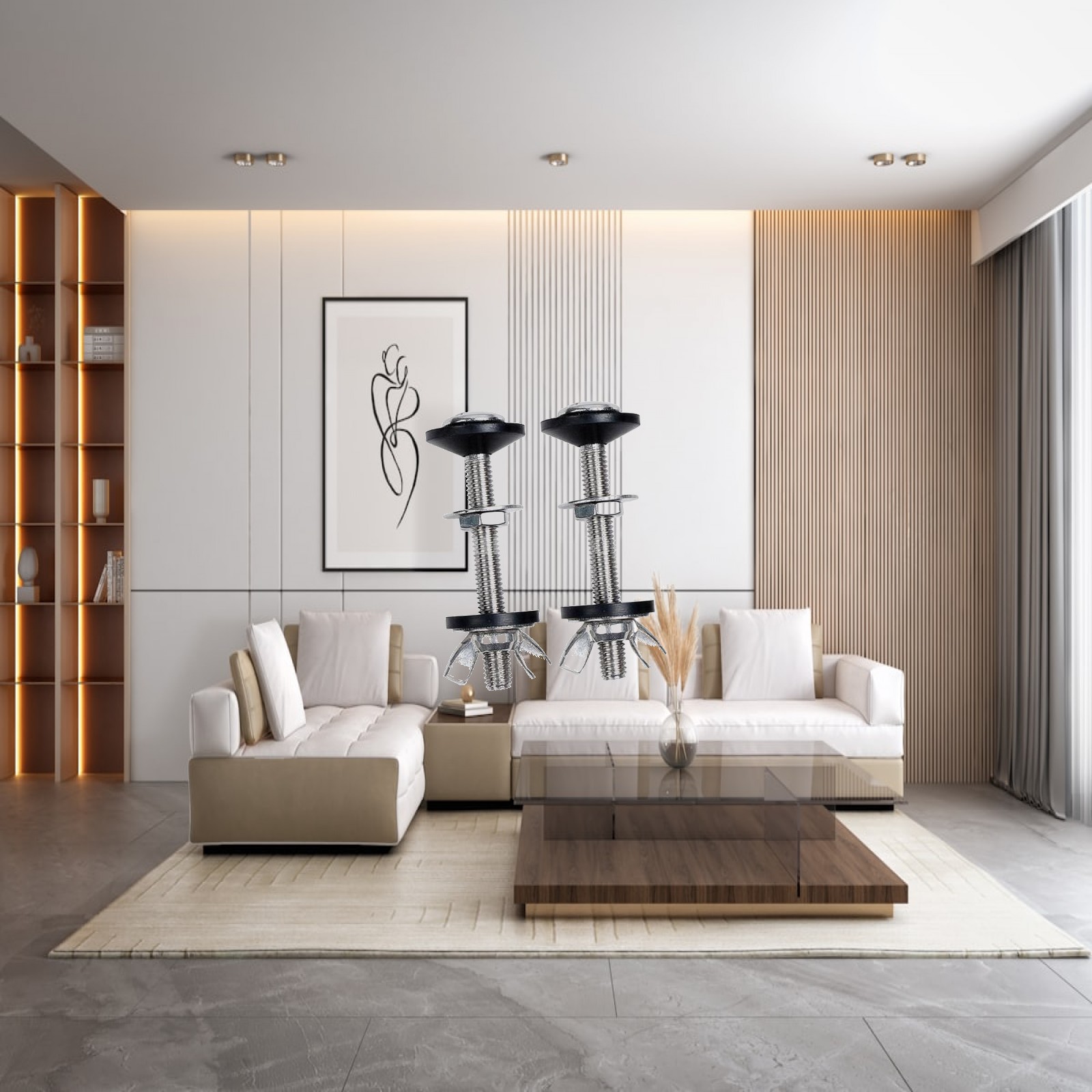 Kit di viti e dadi per serbato - Home Bathroom Fittings recensione e prezzo