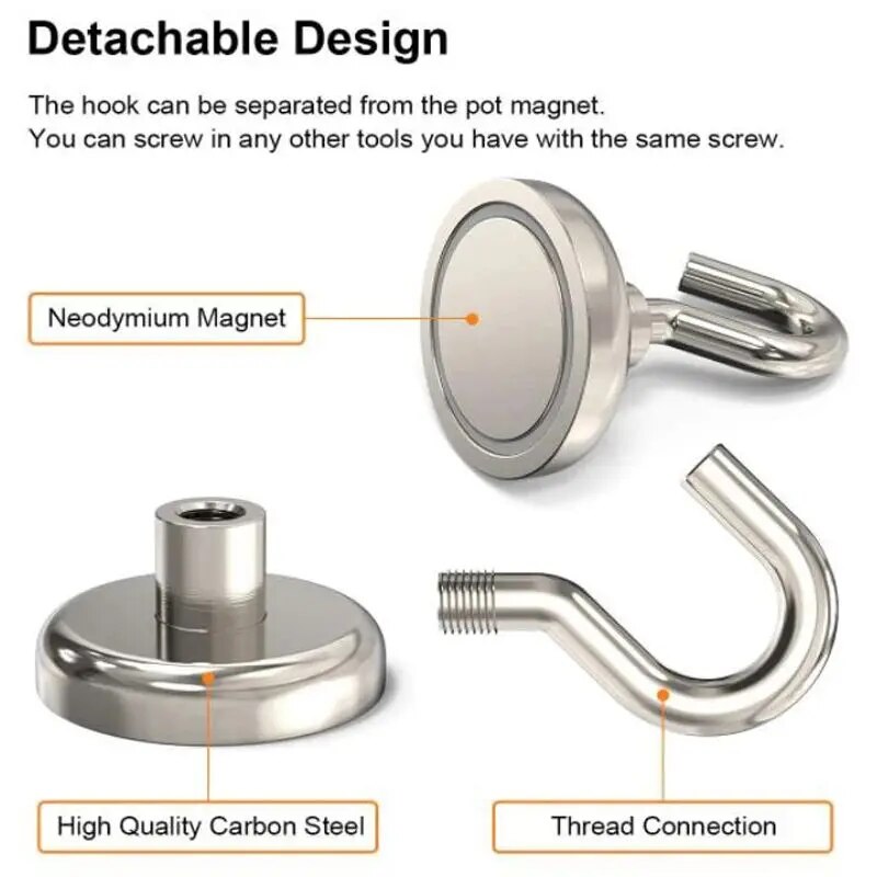 10 pezzi ganci magnetici resis - Home Bathroom Key recensione e prezzo
