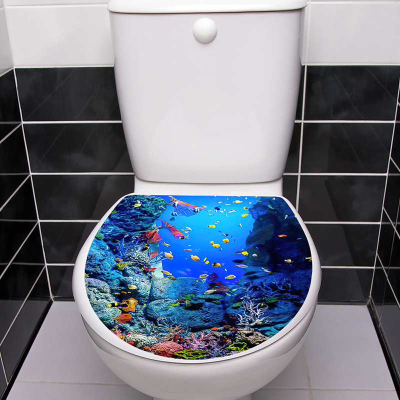 1 pz 3D sedile del water Wall  - Jet Home Bathroom Accessories recensione e prezzo