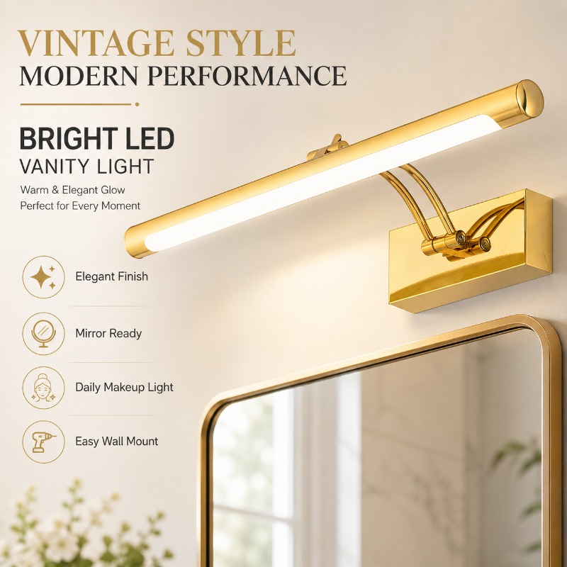 Lampada da parete vintage a LE - Home Bathroom Vanity recensione e prezzo