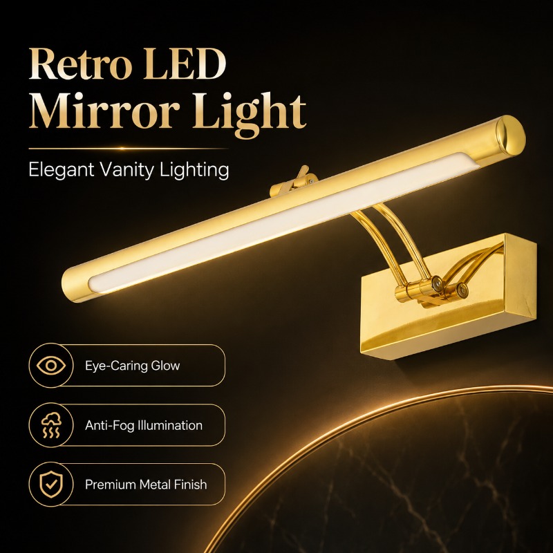 Lampada da parete vintage a LE - Home Bathroom Vanity recensione e prezzo