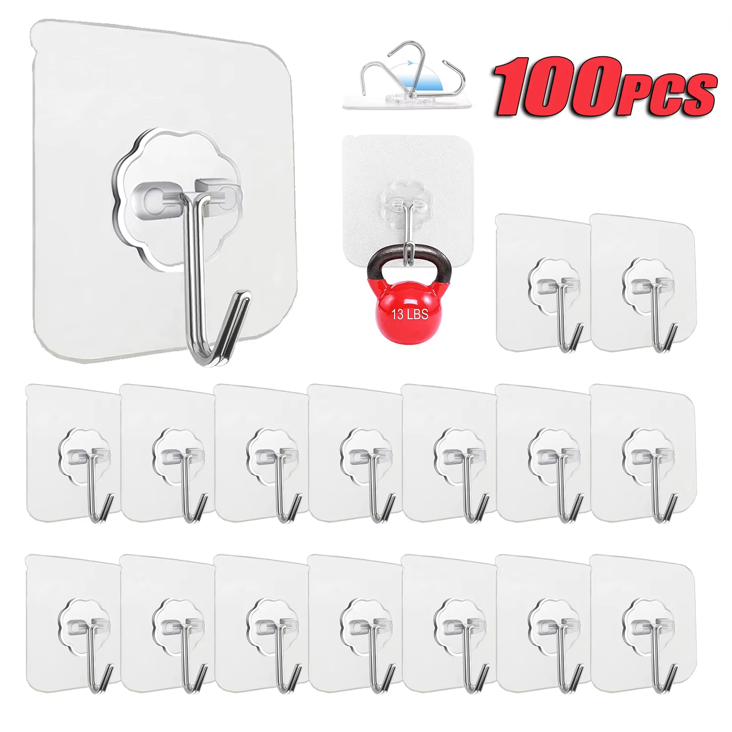 Ganci autoadesivi in acciaio i - Home Bathroom Key recensione e prezzo