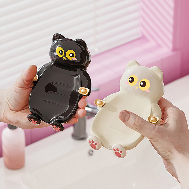 Portasapone a forma di gatto,  - Jet Home Bathroom Accessories recensione e prezzo