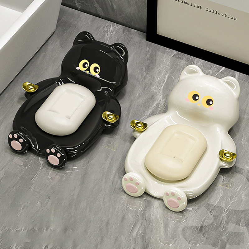 Portasapone a forma di gatto,  - Jet Home Bathroom Accessories recensione e prezzo