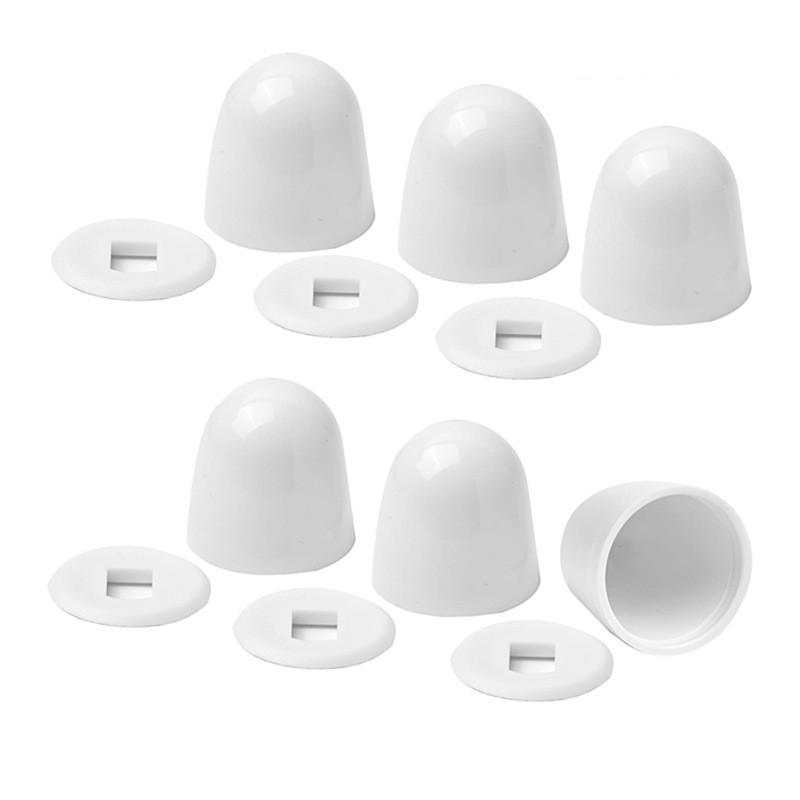 6 tappi per bulloni per WC bia - Jet Home Bathroom Accessories recensione e prezzo